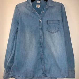 Women’s J. Crew Chambray Shirt Size Medium